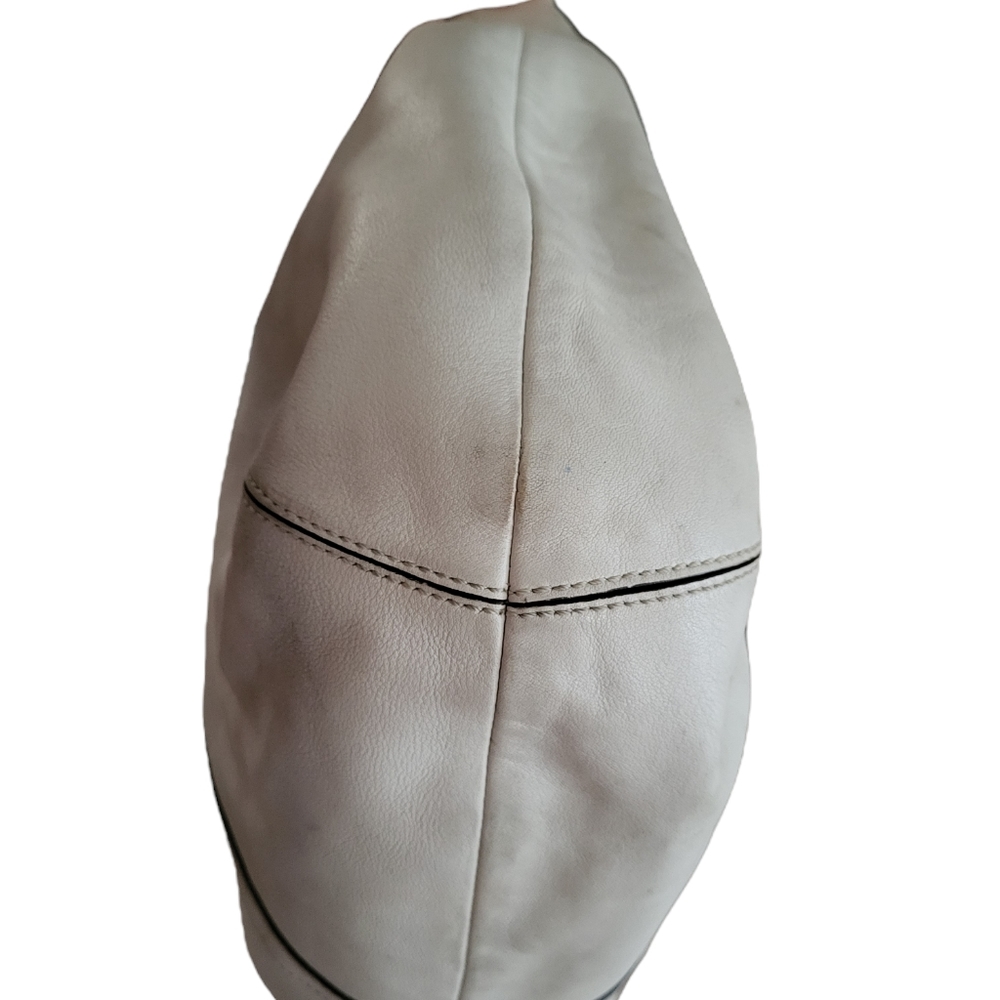 Large Coach white leather bag - Picture 6 of 16